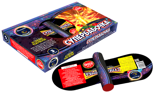  Летающие фейерверки Супербабочка  в Алуште